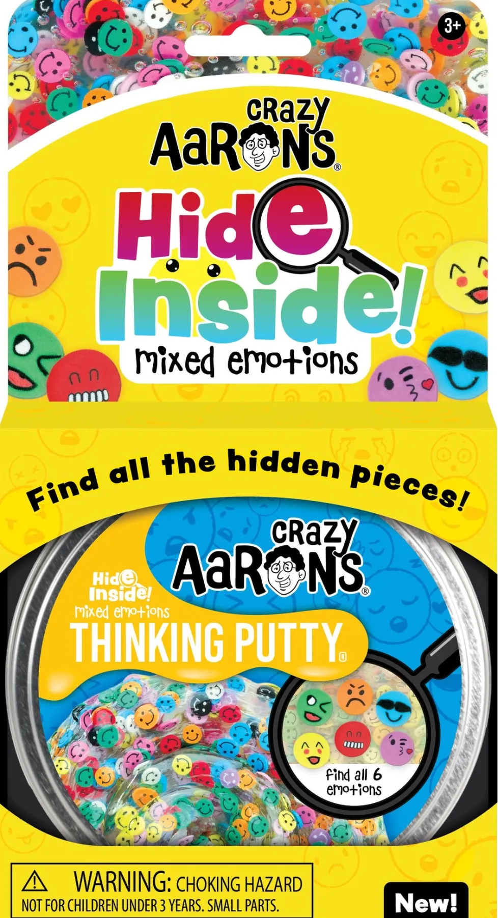 Crazy Aaron's® Thinking Putty® Hide Inside! Mixed Emotions