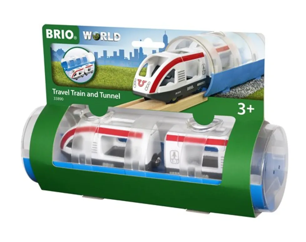 Brio Travel Train & Tunnel 33890