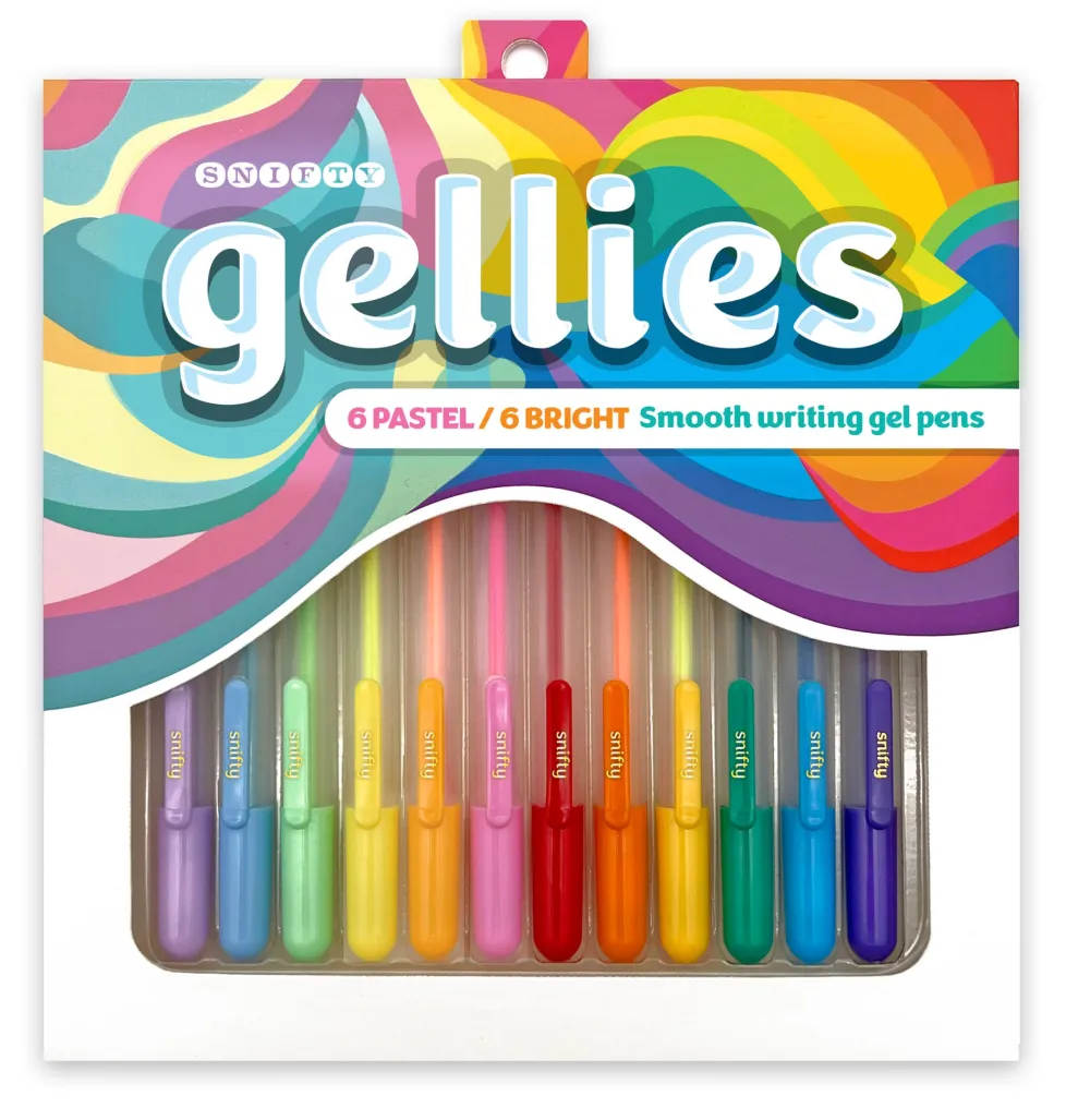 Snifty Gellies Colored Gel Pen Set