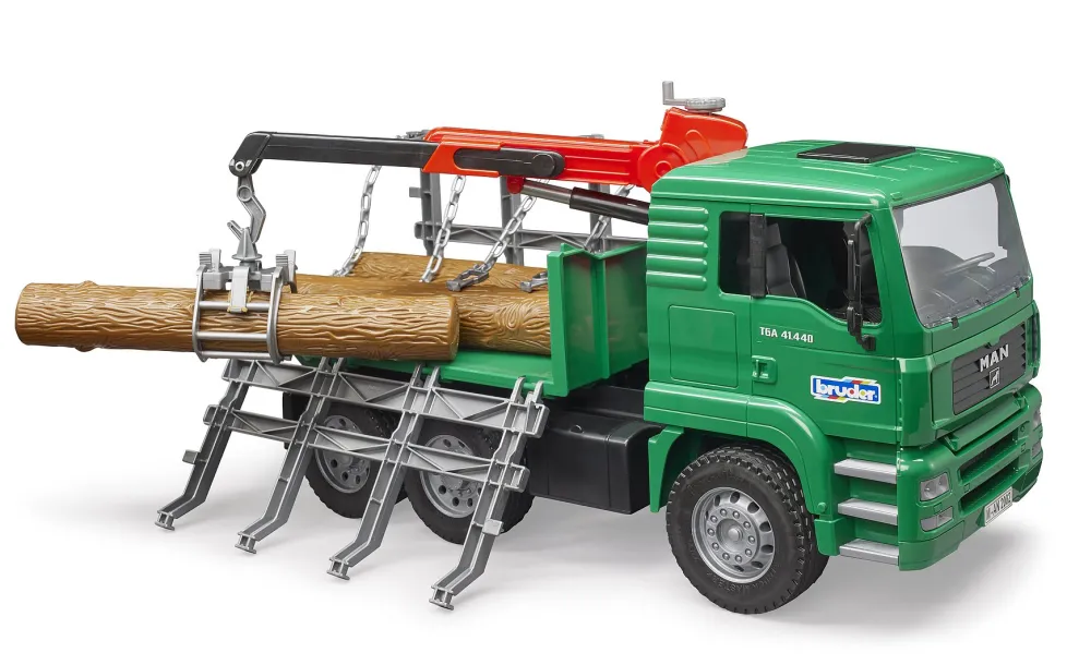 Bruder® MAN Timber Truck with Loading Crane