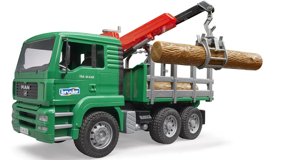 Bruder® MAN Timber Truck with Loading Crane