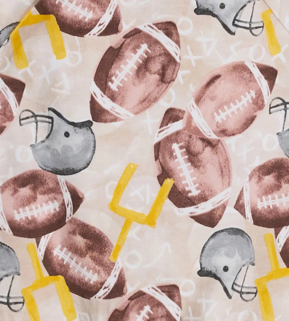 Burt's Bees Organic Baby Football Season Shirt and Pant Set