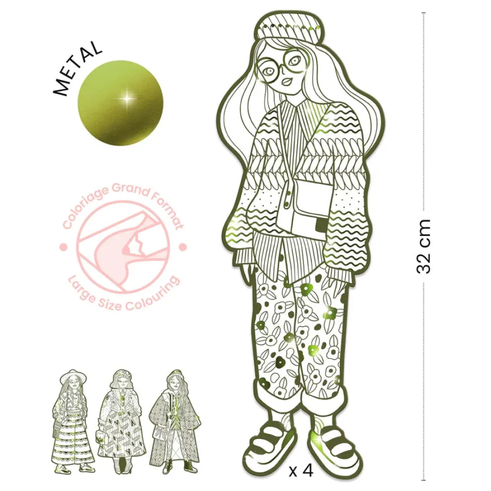 Djeco Les Demoiselle: Bowie & Friends