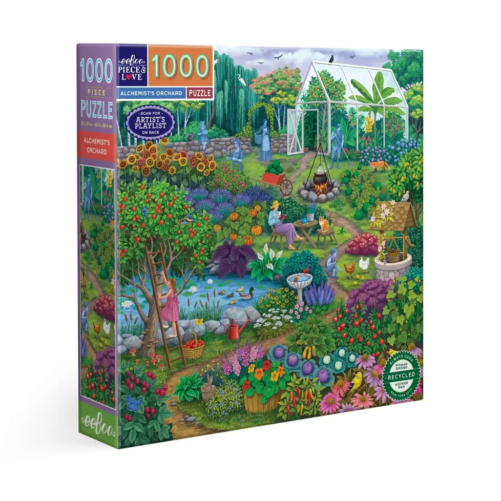eeBoo 1000 Piece Puzzle Alchemist's Orchard