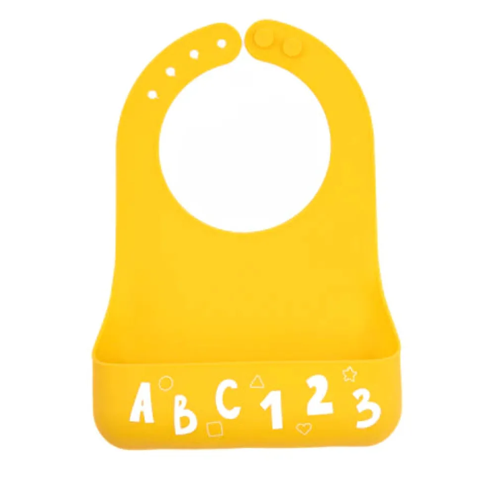 Bella Tunno Little Bites Starter Bib: Alphabet Fun