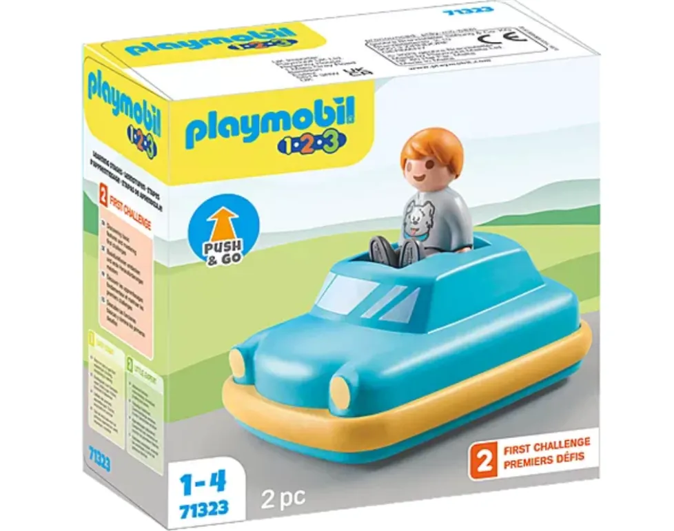 Playmobil 1.2.3 Children's Car 71323