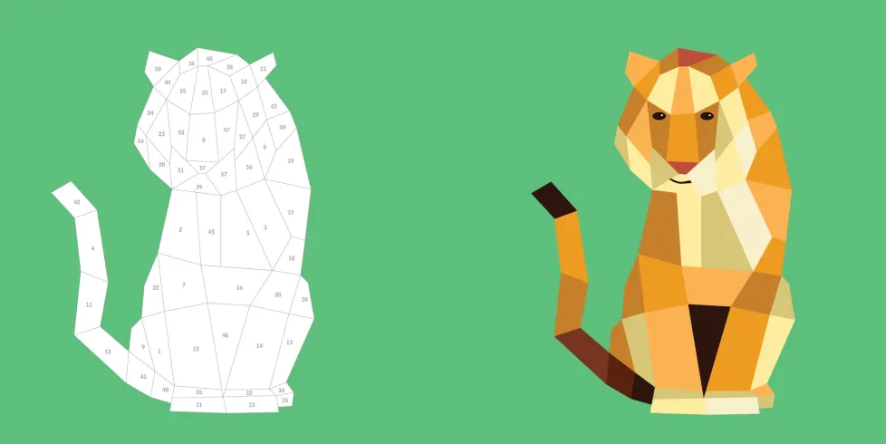 Paint by Sticker Kids: Zoo Animals