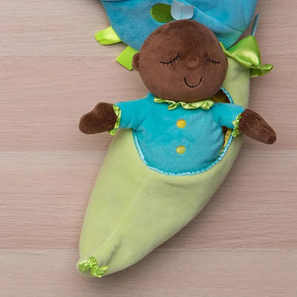 Manhattan Toy® Snuggle Pods Sweet Pea Brown