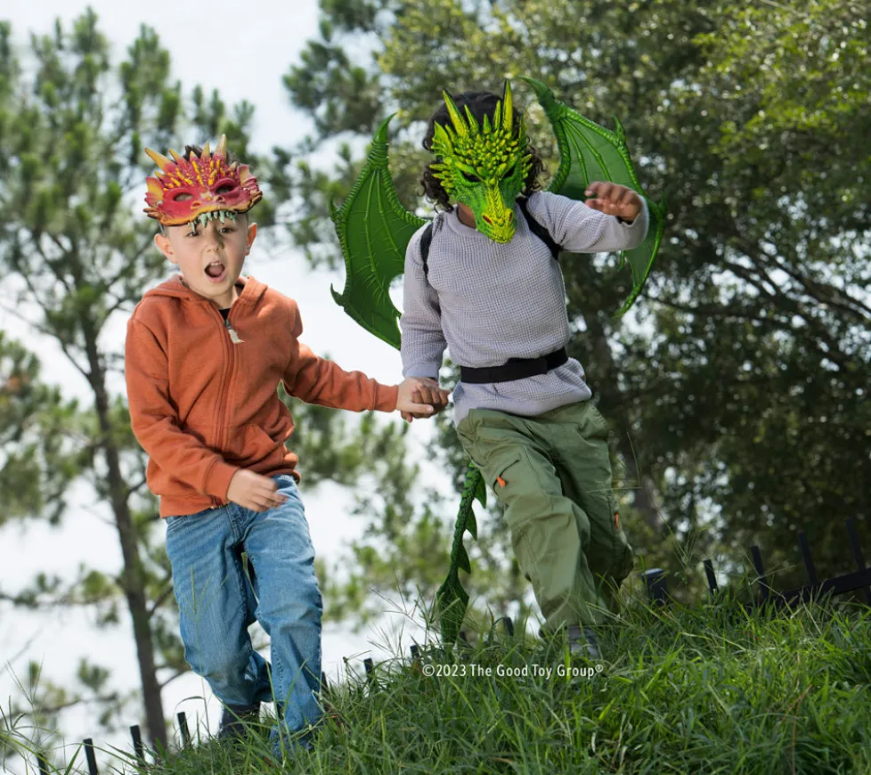 Great Pretenders Dragon Mask Green