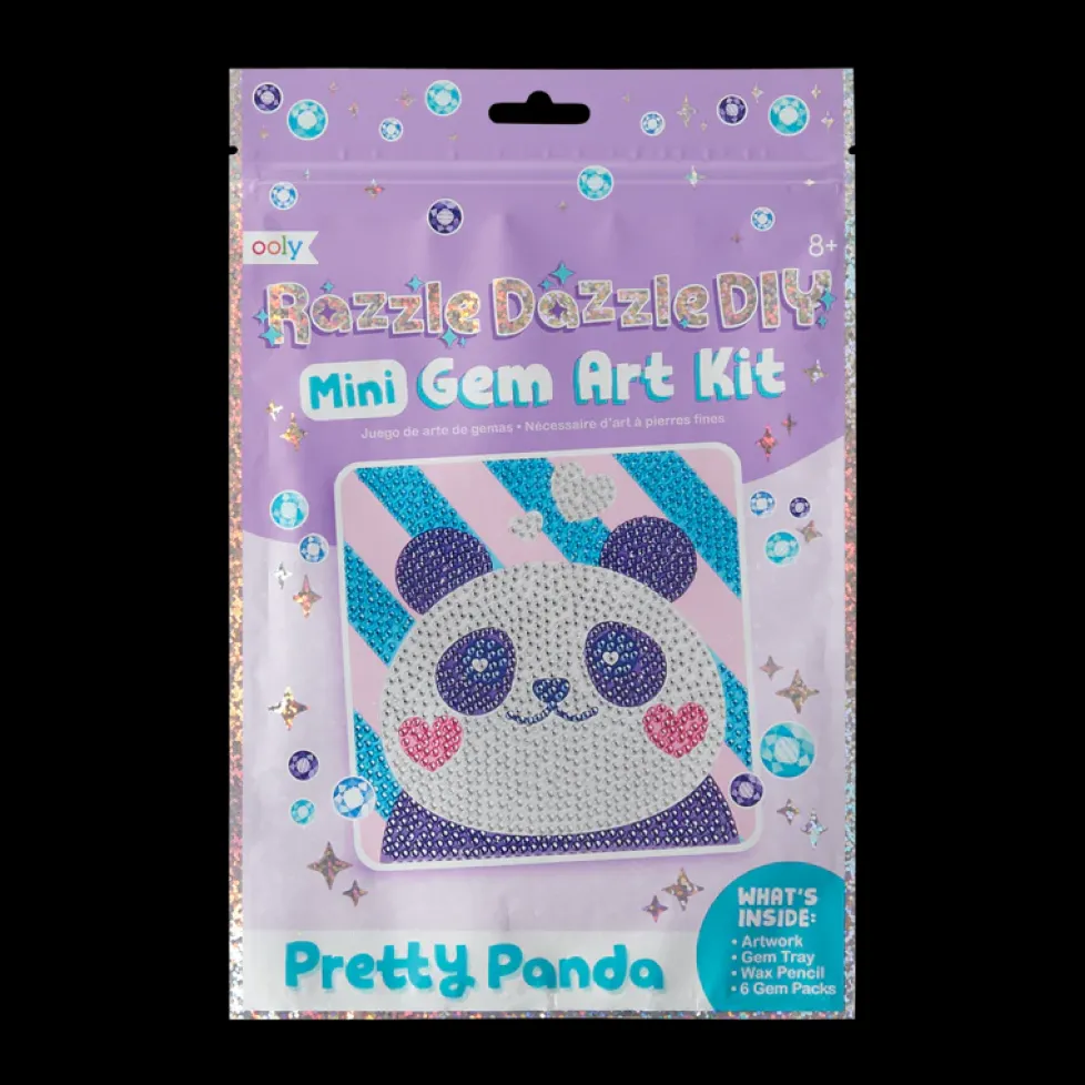 Ooly Razzle Dazzle DIY Gem Art Kit Pretty Panda