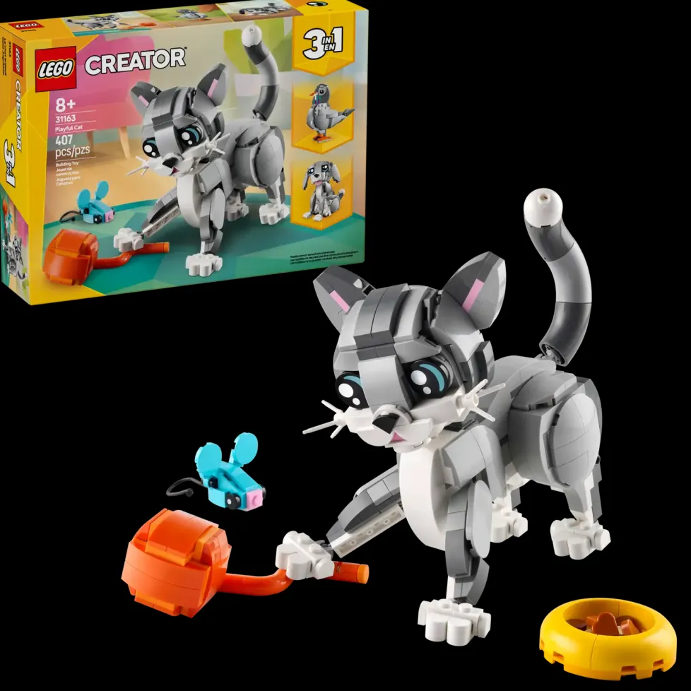 LEGO® Creator 3-in-1: Playful Cat 31163