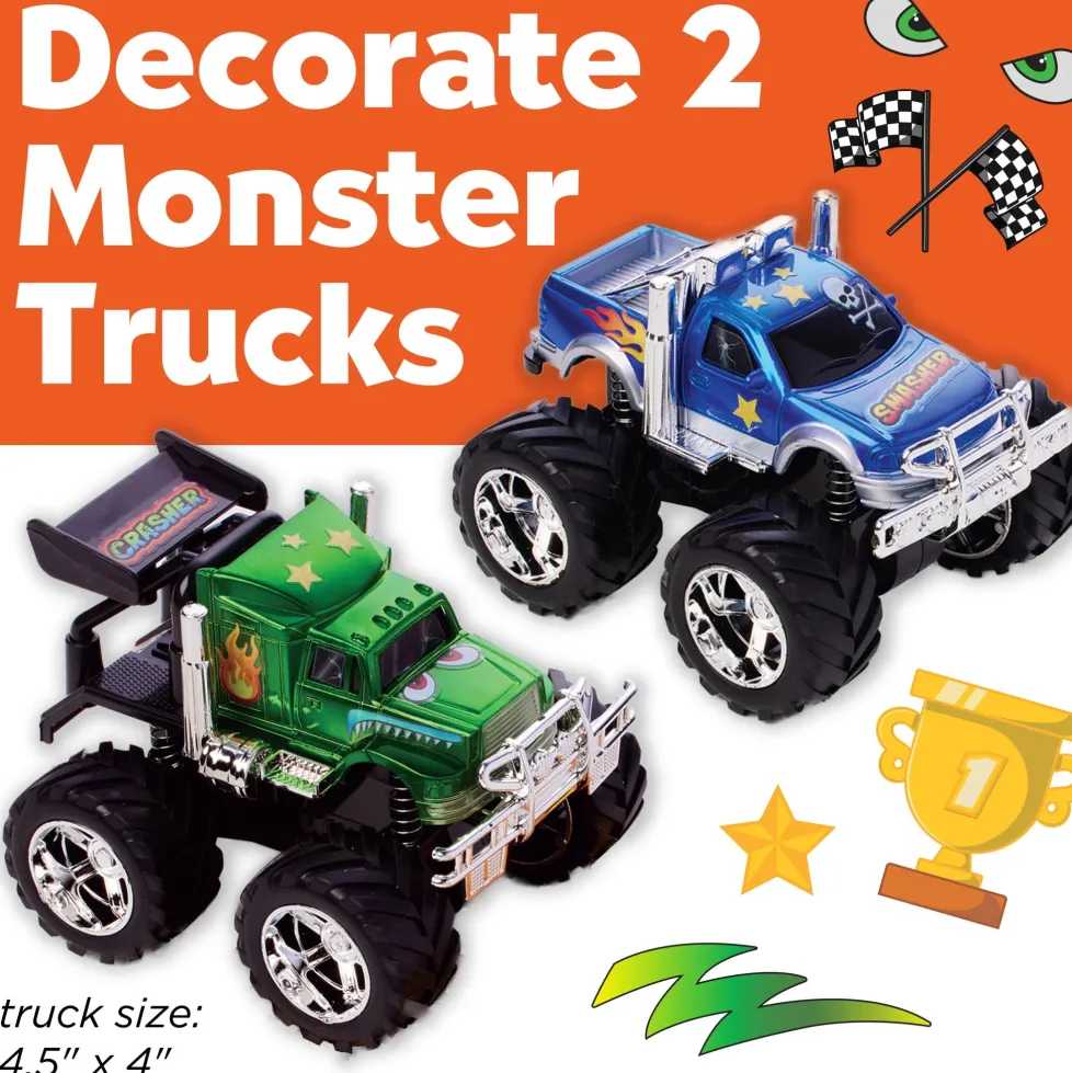 Creativity for Kids Monster Trucks