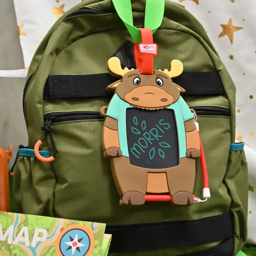 Boogie Board® Sketch Pals™ Doodle Board Backpack Clip - Morris the Moose