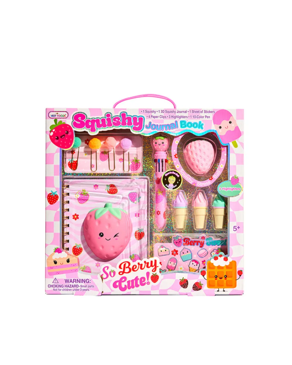 Hot Focus So Berry Cute Squishy Journal Book