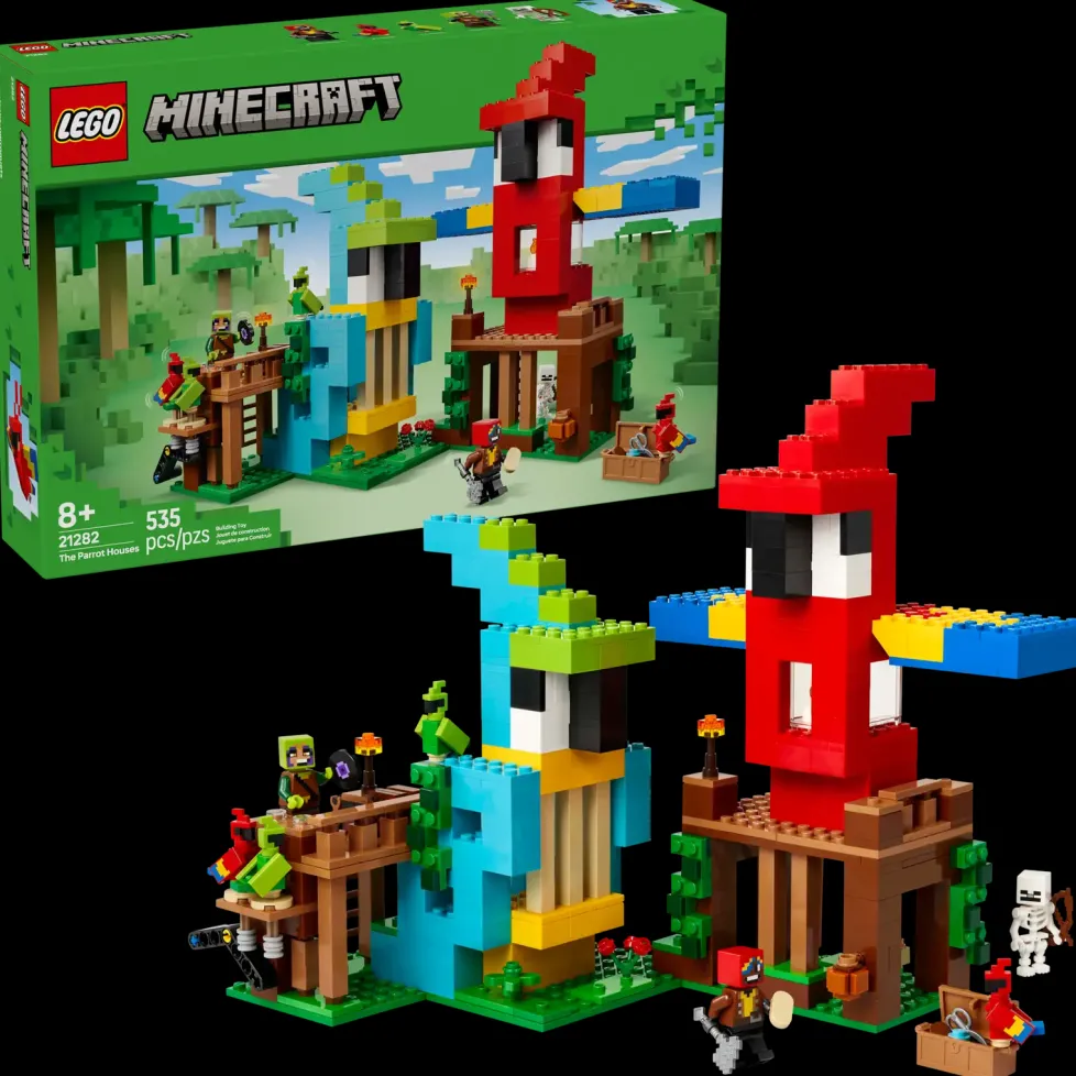 LEGO® Minecraft™ The Parrot Houses 21282