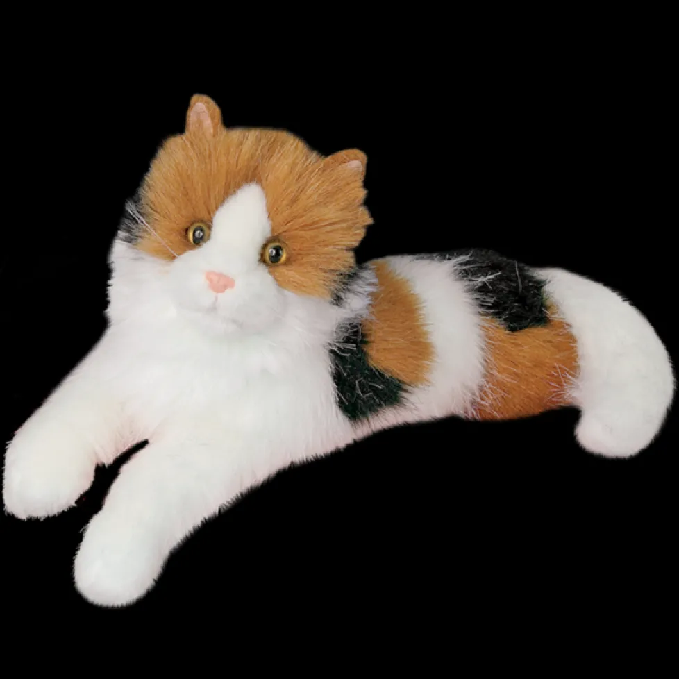 Douglas Puzzle Floppy Calico Cat 19"