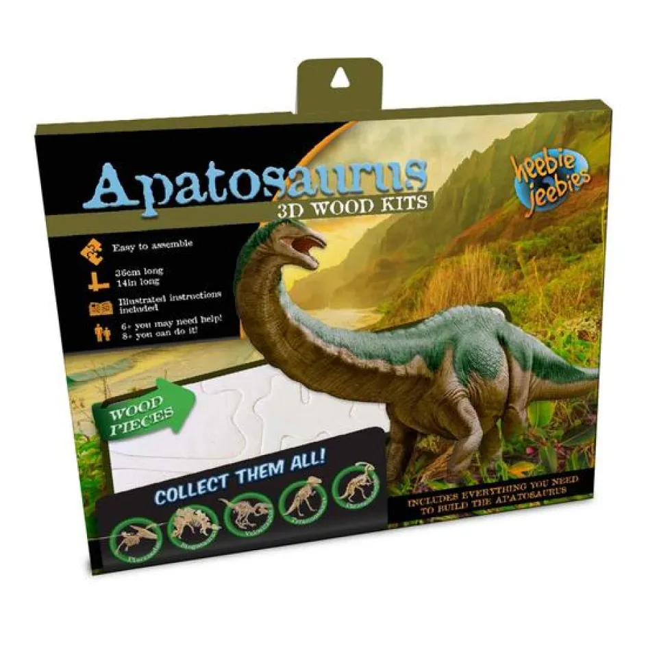 Heebie Jeebies Dinosaur 3D Wood Kits
