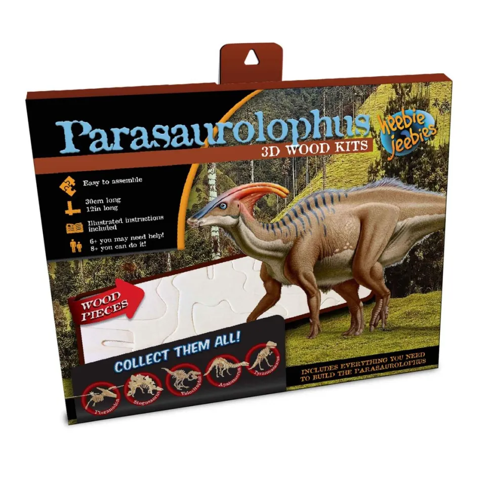 Heebie Jeebies Dinosaur 3D Wood Kits