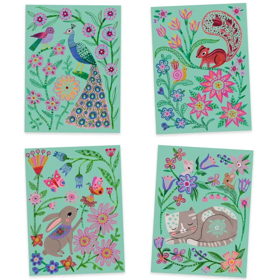 Djeco Scratch Cards Activity: Encounters