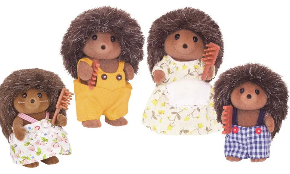 Calico Critters Pickleweeds Hedgehog Family