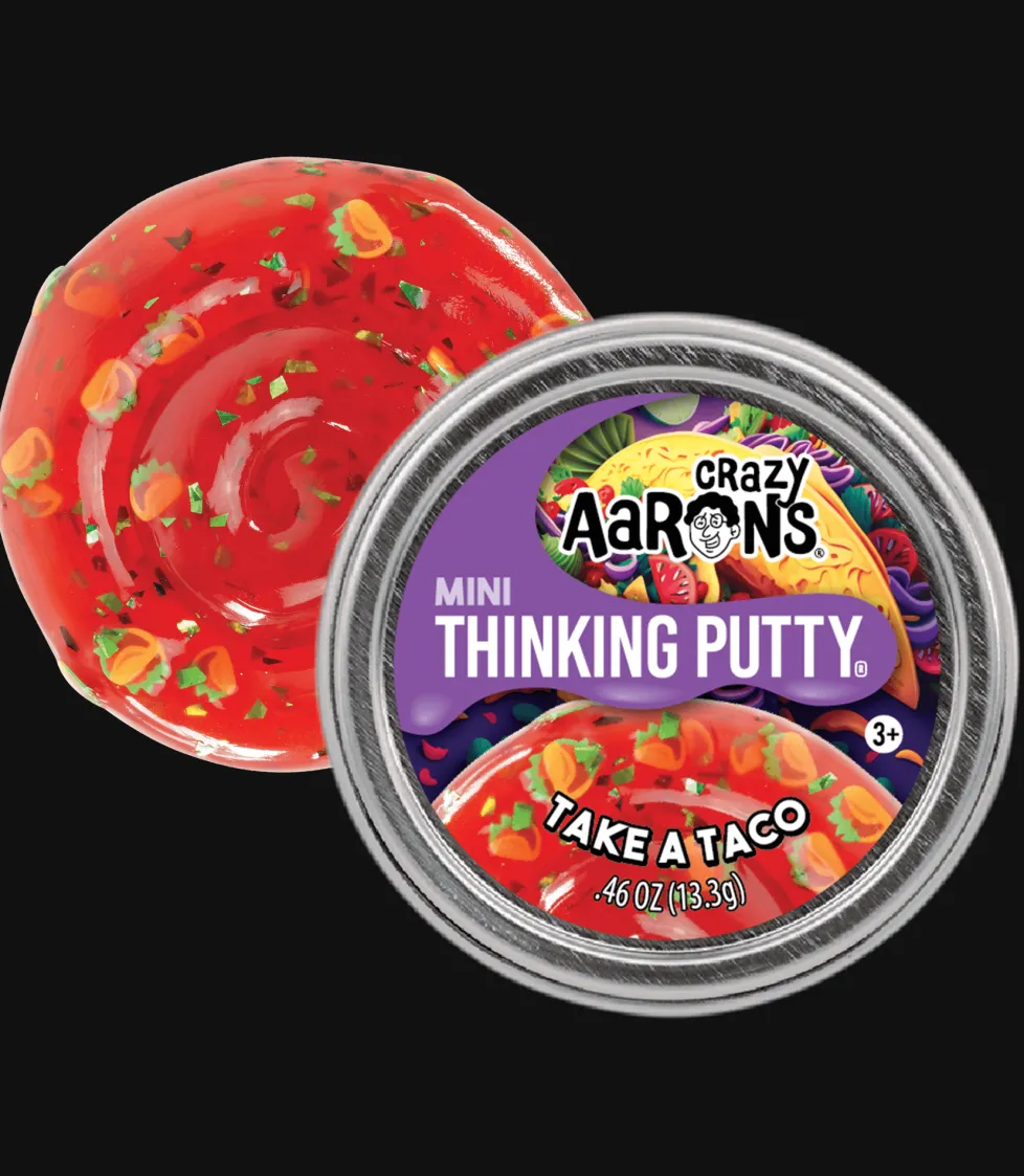 Crazy Aaron's® Thinking Putty® Mini Trendsetter - Make a Taco