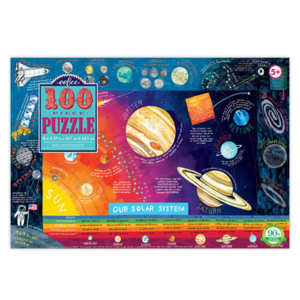 eeBoo 100 Piece Puzzle Our Solar System
