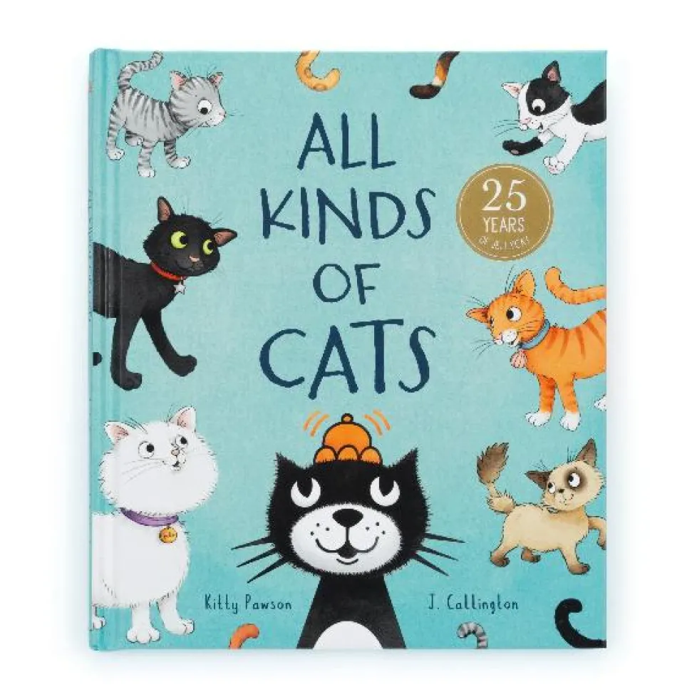 Jellycat Book All Kinds of Cats