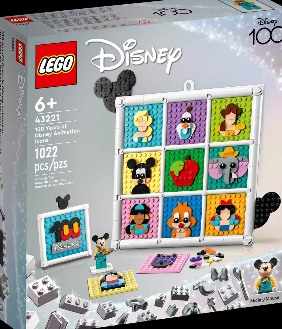 LEGO® Disney 100 Years of Disney Animation Icons 43221