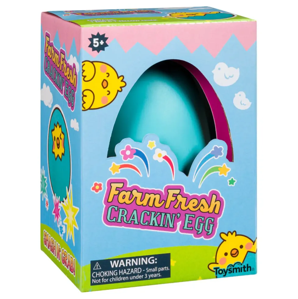 Toysmith Farm Fresh Crackin' Egg