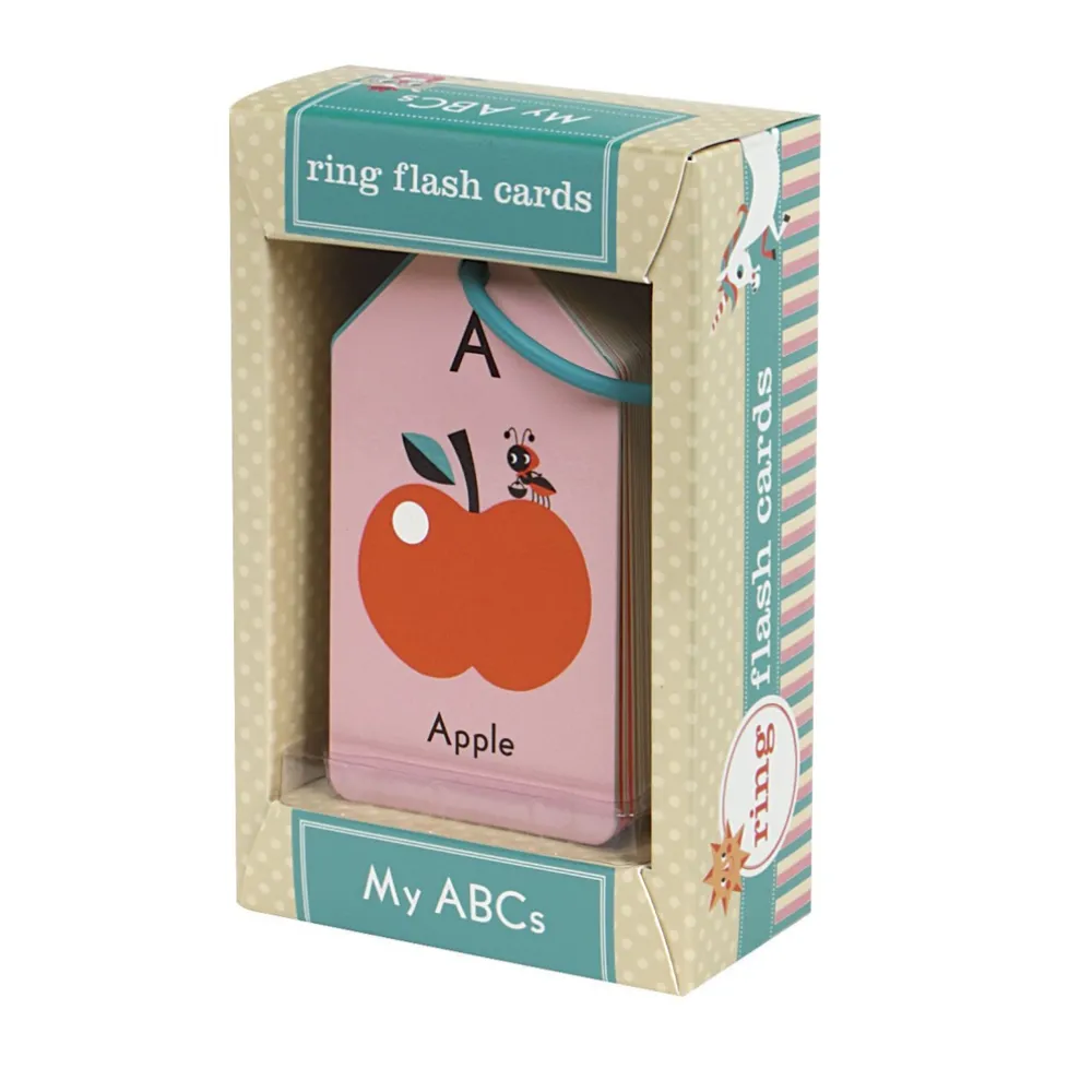 Mudpuppy Ring Flash Cards - My ABCs