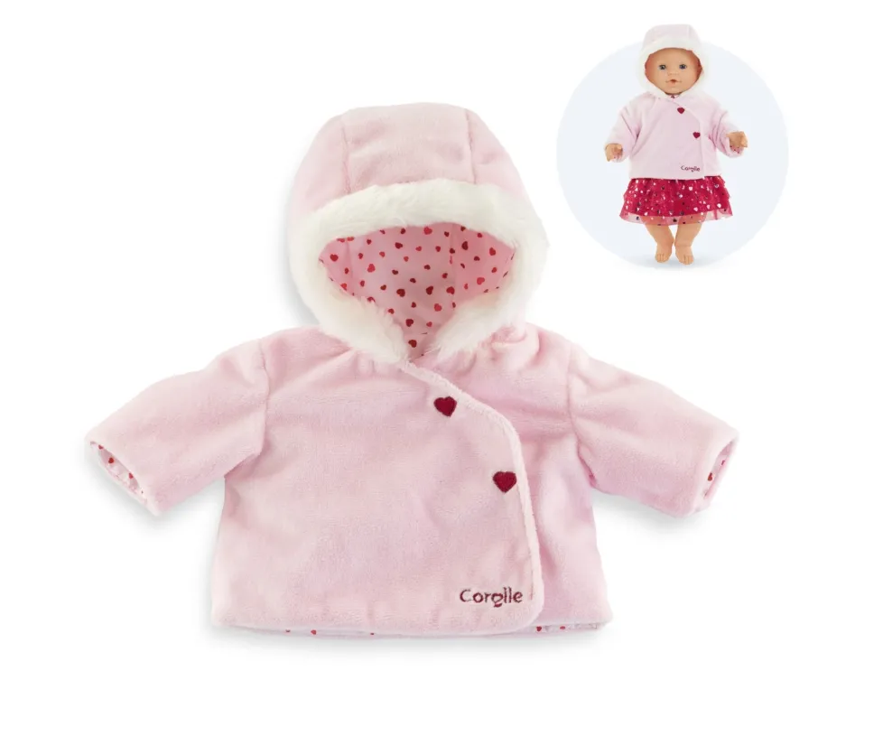 Corolle Dolls Clothes Coat - Heart Petals