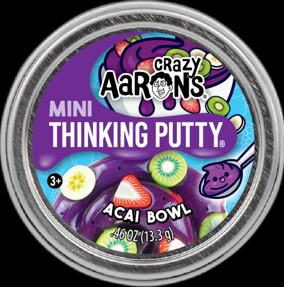 Crazy Aaron's® Thinking Putty® Mini - Acai Bowl
