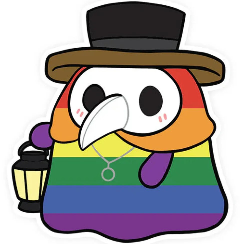 Squishable® Enamel Pin Pride Plague