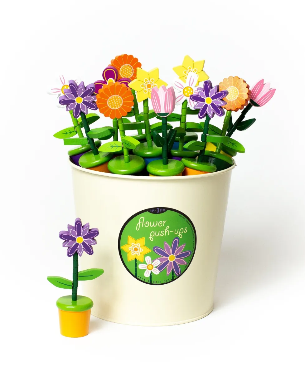 Jack Rabbit Creations Flower Push Puppets