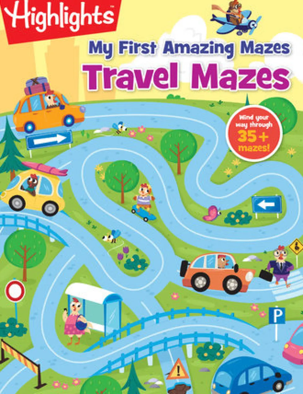 Highlights My First Amazing Mazes: Travel Mazes