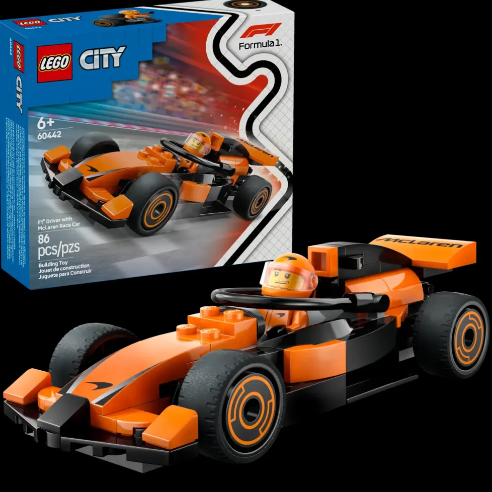 LEGO® City F1® Driver with McLaren Race Car 60442