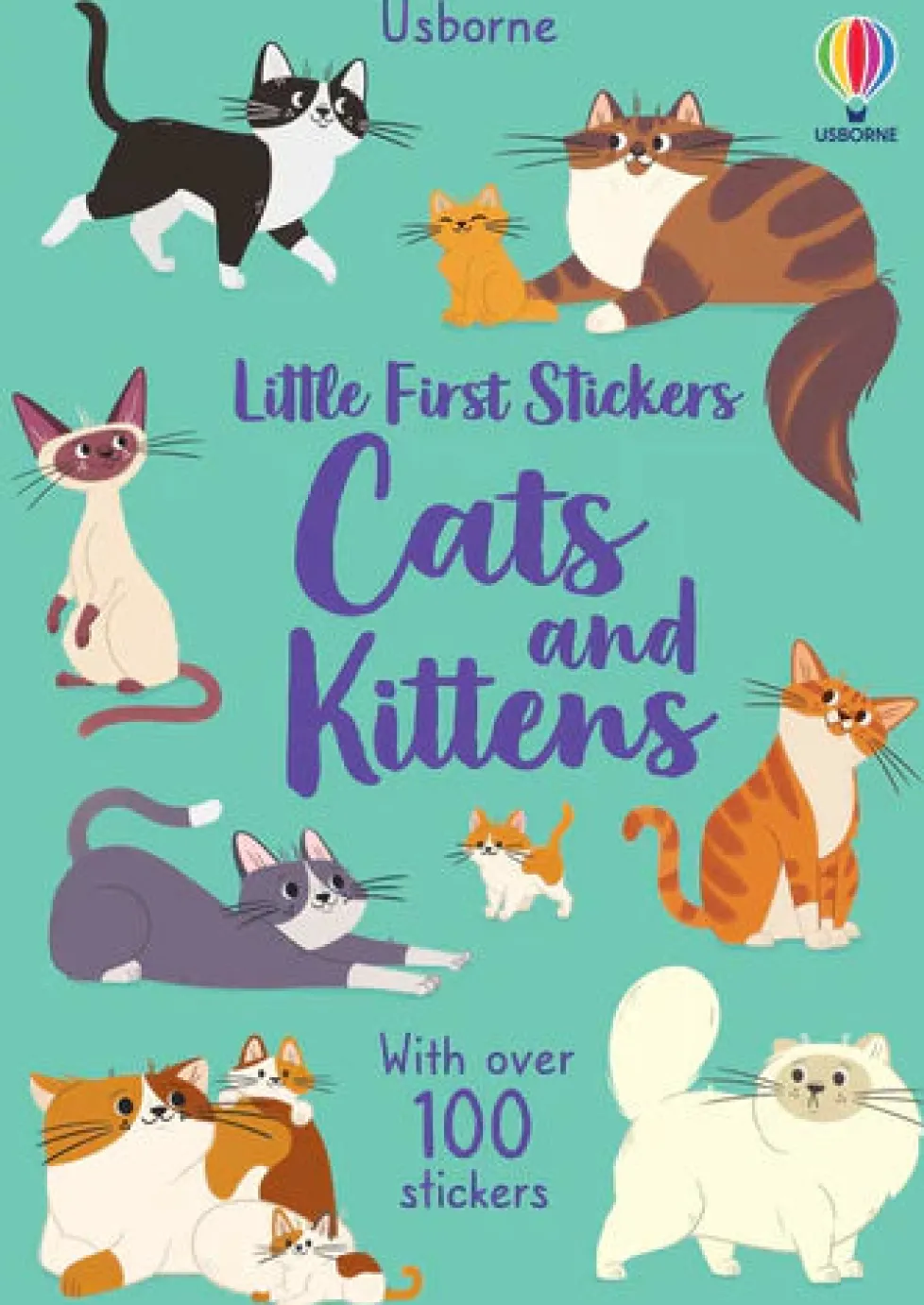 Usborne Little First Sticker Book: Cats and Kittens
