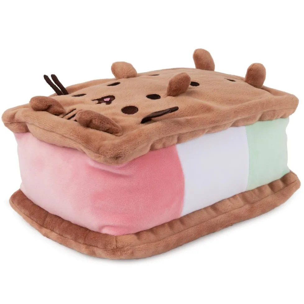 Pusheen Neapolitan Ice Cream Sandwich 9.5