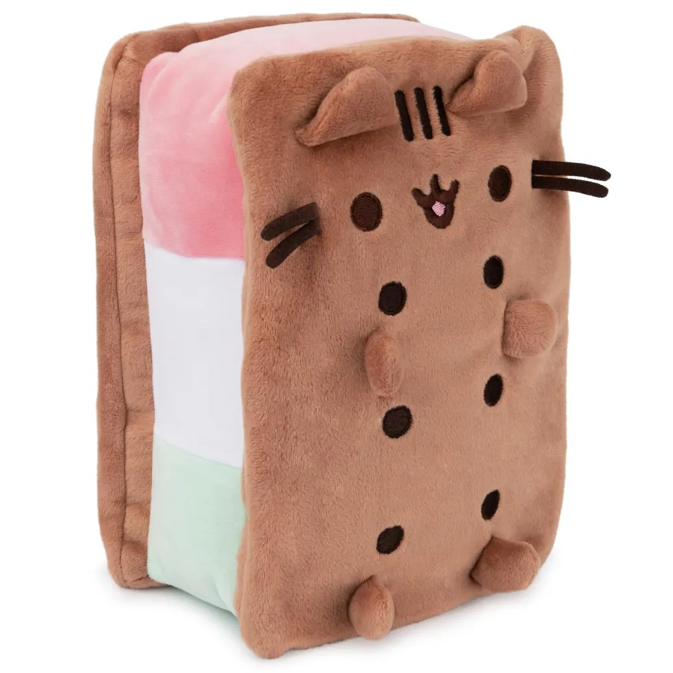 Pusheen Neapolitan Ice Cream Sandwich 9.5