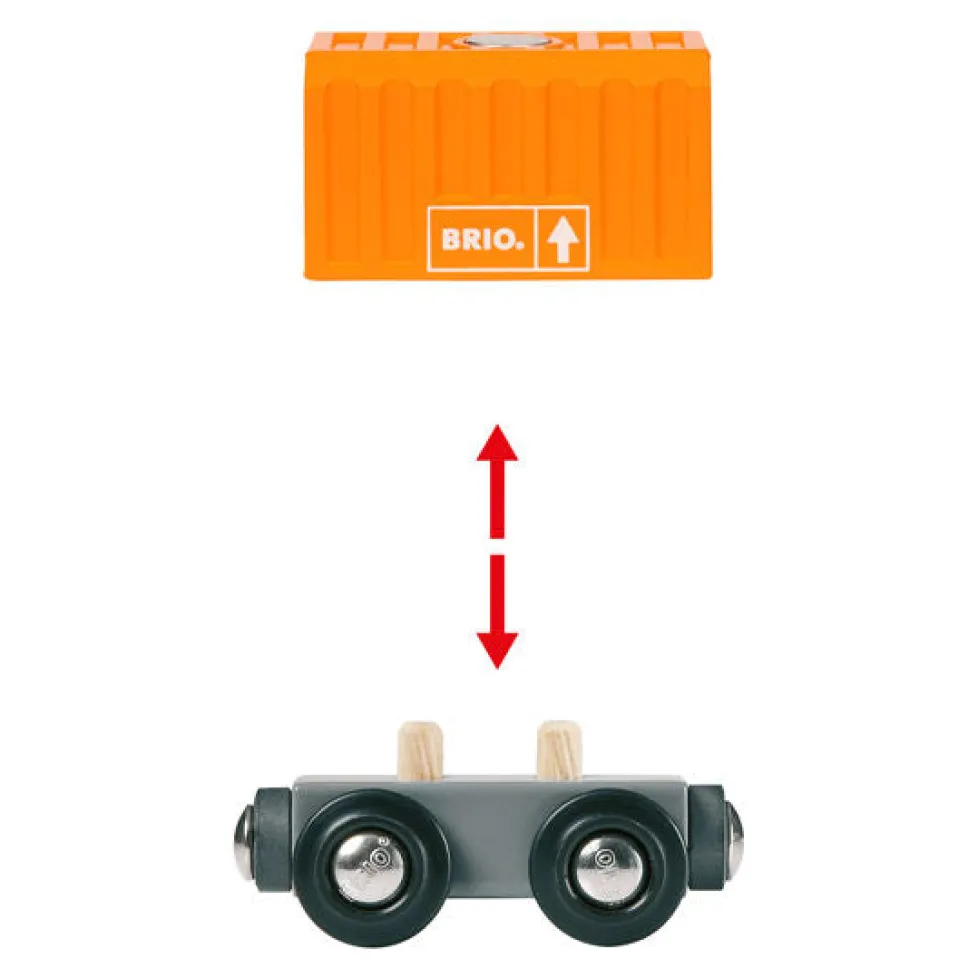 Brio Three-Wagon Cargo Train 33982