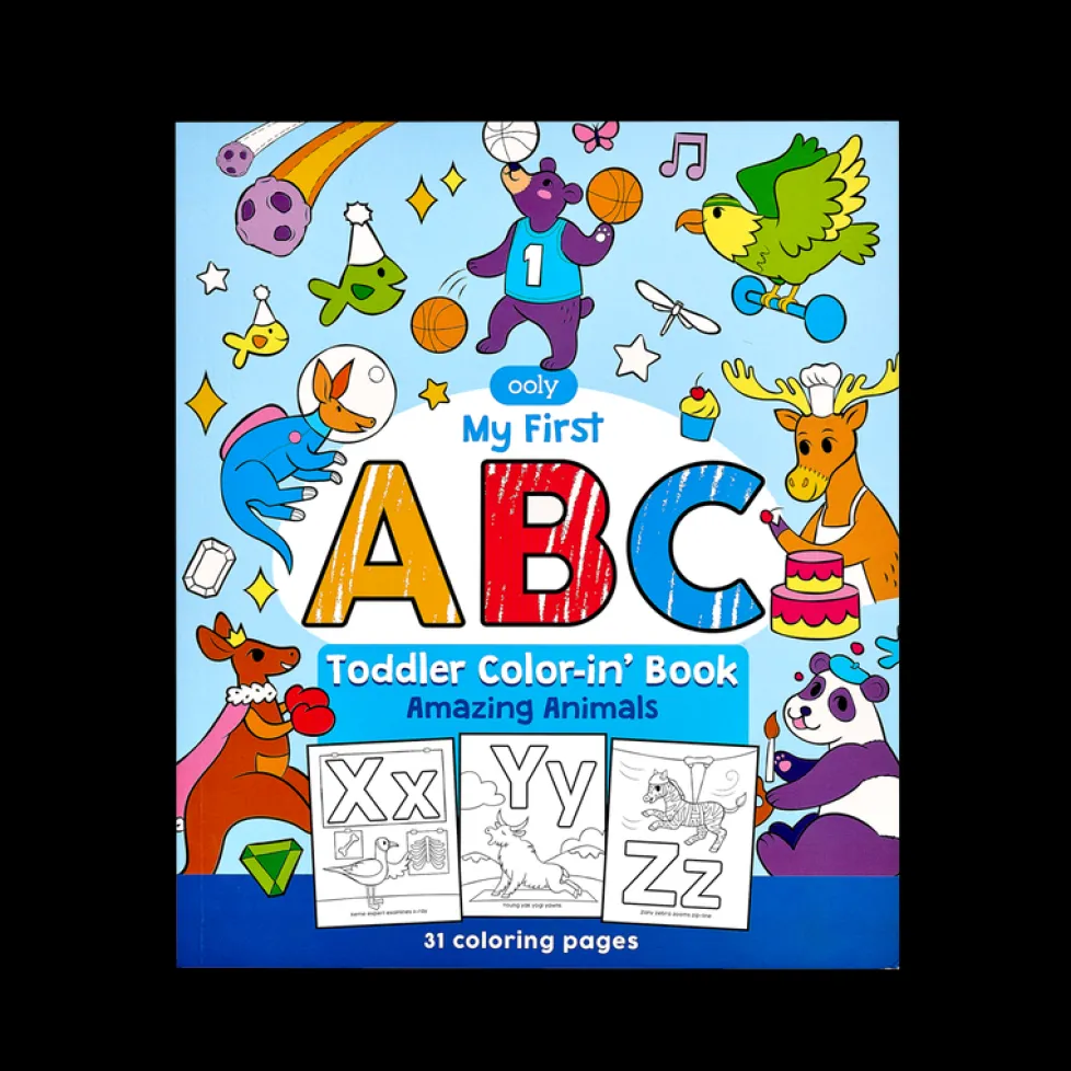 Ooly Color-In' Book Toddler - My First ABC