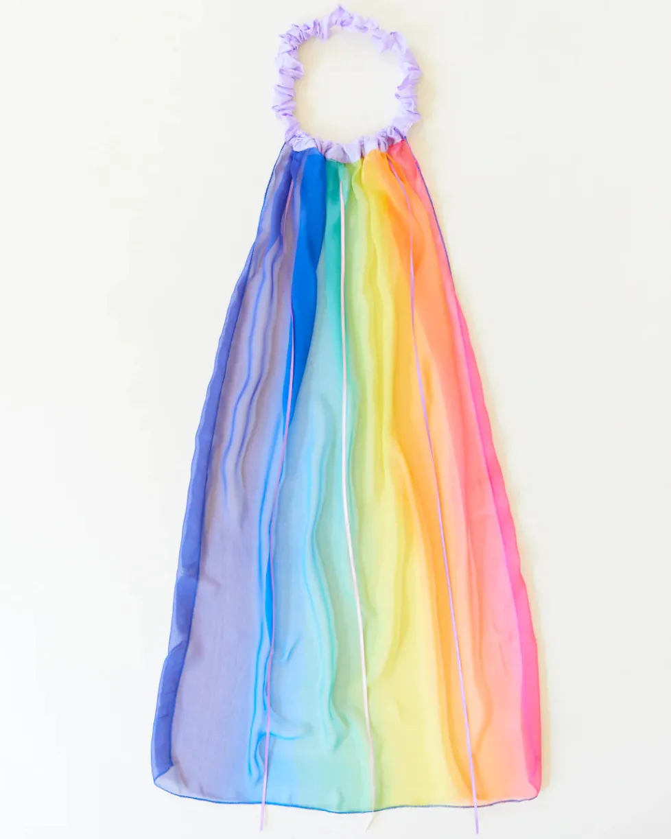 Sarah's Silks: Veil Rainbow
