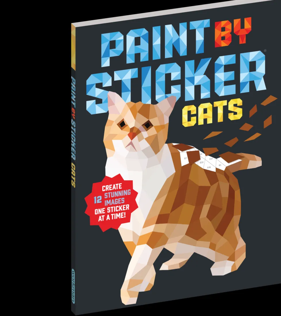 Paint By Sticker: Cats