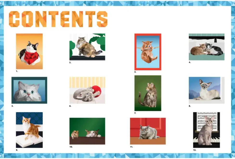 Paint By Sticker: Cats