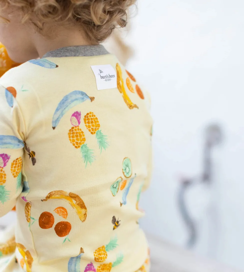 Burt's Bees Organic Baby One-Piece Sleep & Play Play With Your Food