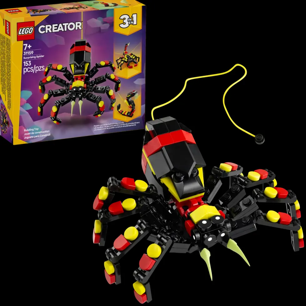 LEGO® Creator 3-in-1 Wild Animals: Surprising Spider 31159