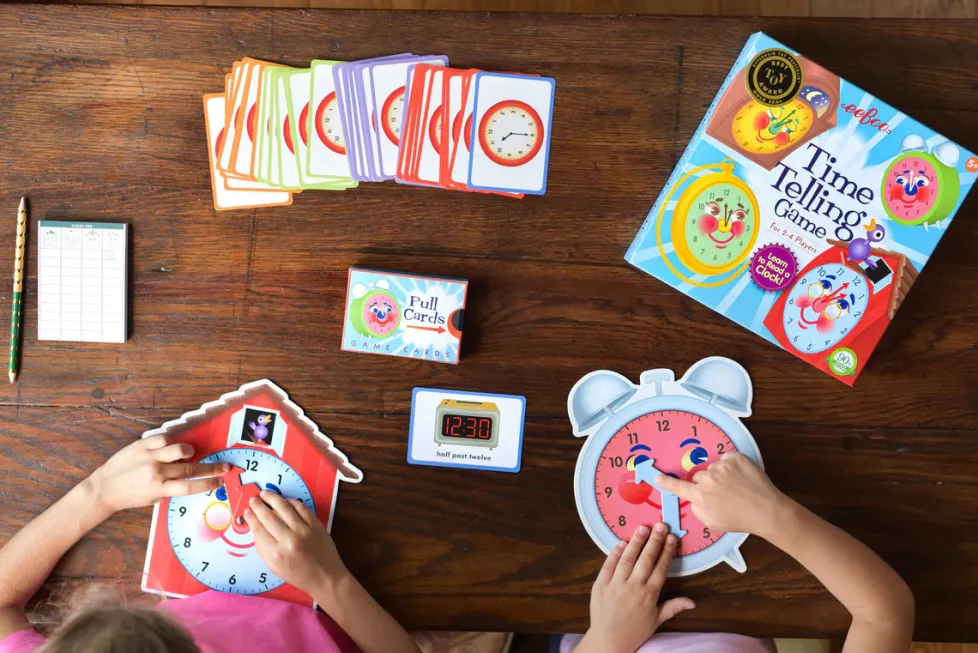 eeBoo Time Telling Game