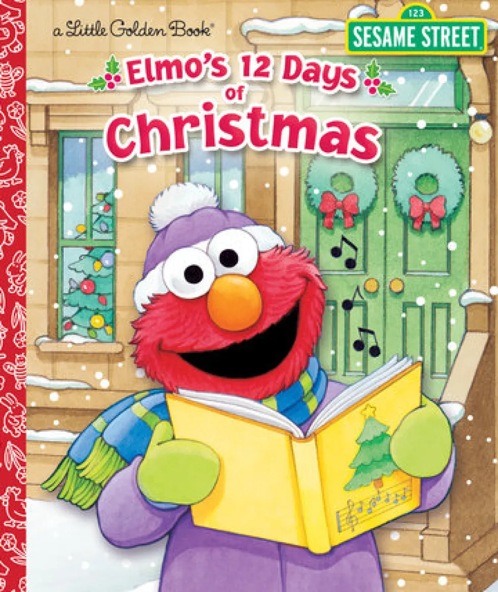 Little Golden Books - Elmo's 12 Days of Christmas