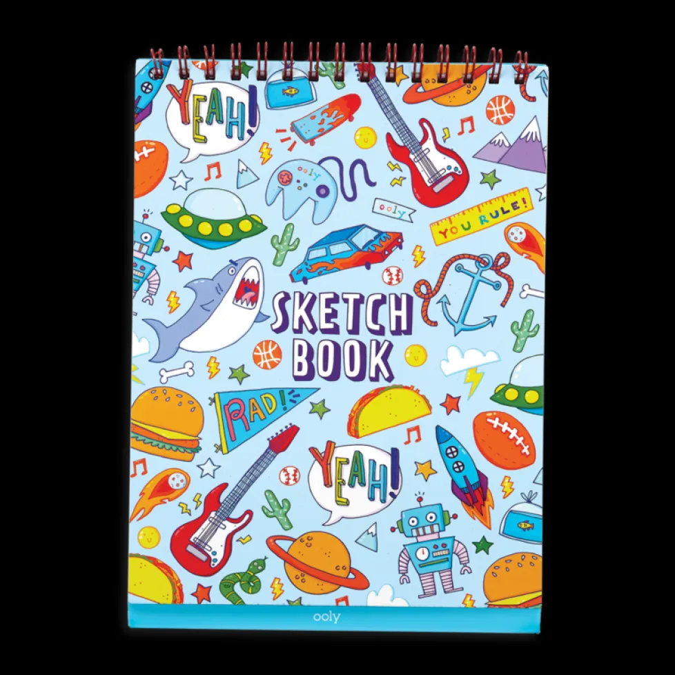 Ooly Sketch and Show Standing Sketchbook - Awesome Doodles