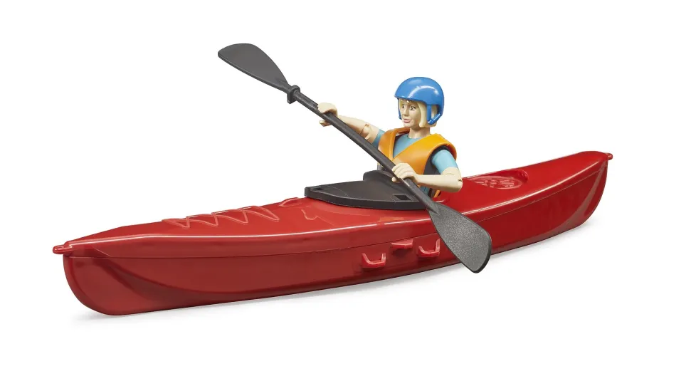 Bruder® Kayak with Figure